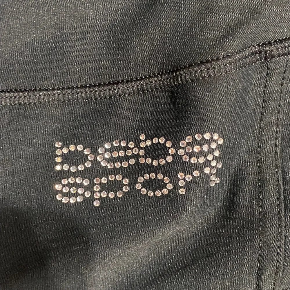 3/$10 bebe Leggings with Leopard Side Panels - Picture 3 of 5